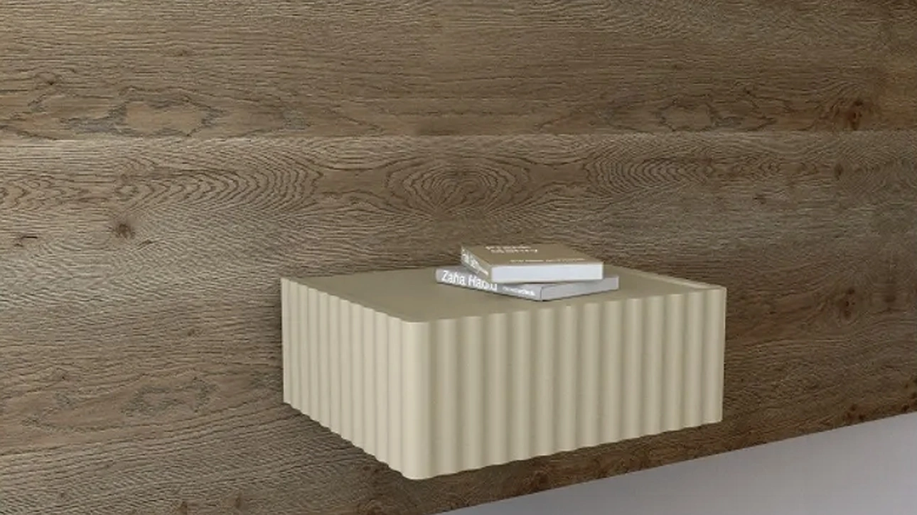 Comodino sospeso Wave di Fratelli Mirandola