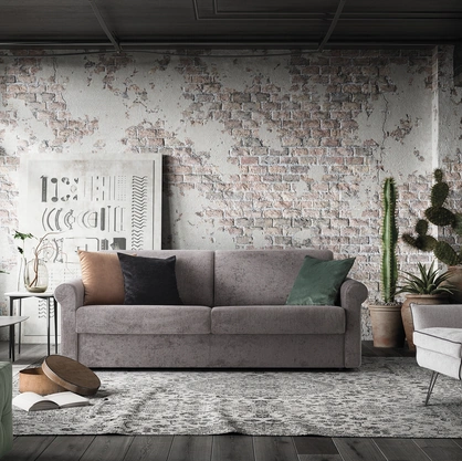 Divano letto lineare Lady di Confort Line