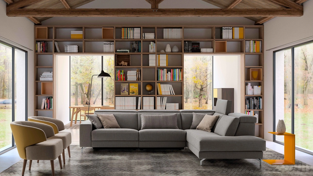 Divano relax angolare Max di Confort Line