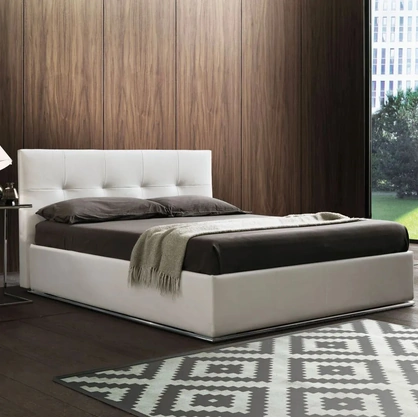 Letto Alexia in ecopelle di Ergogreen