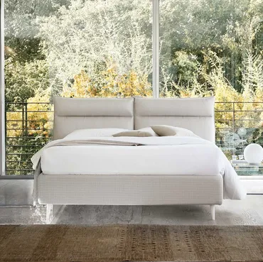 Letto con contenitore Cefalù di Noctis