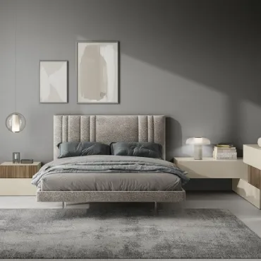 Letto matrimoniale Wave di Euro Design
