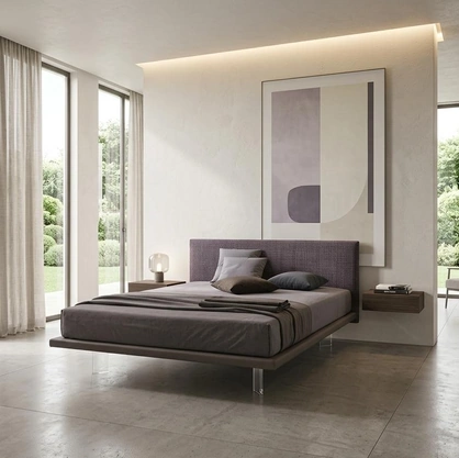 Letto imbottito Zenith di Confort Line