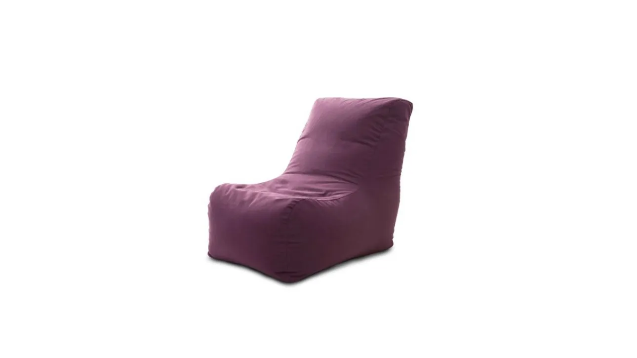 Poltrona Pouf Deha in tessuto di Confort Line