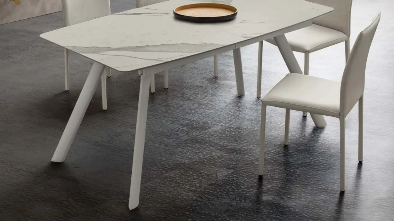 Sedia in ecopelle Miami di La Primavera