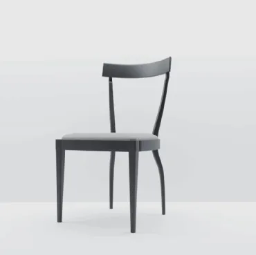 Sedia in legno laccato Demetra di Fratelli Mirandola