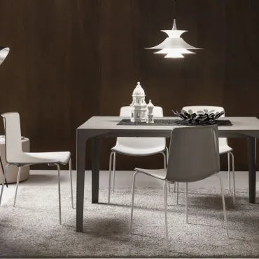 Tavolo moderno allungabile Ettore in laminato di La Primavera