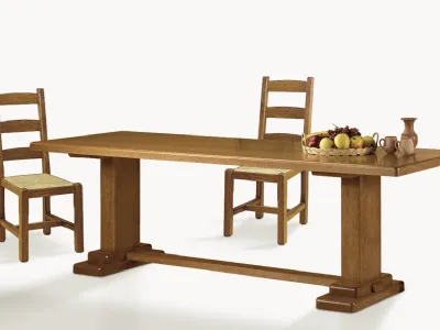 Tavolo Leonardo in legno di Pizzolato