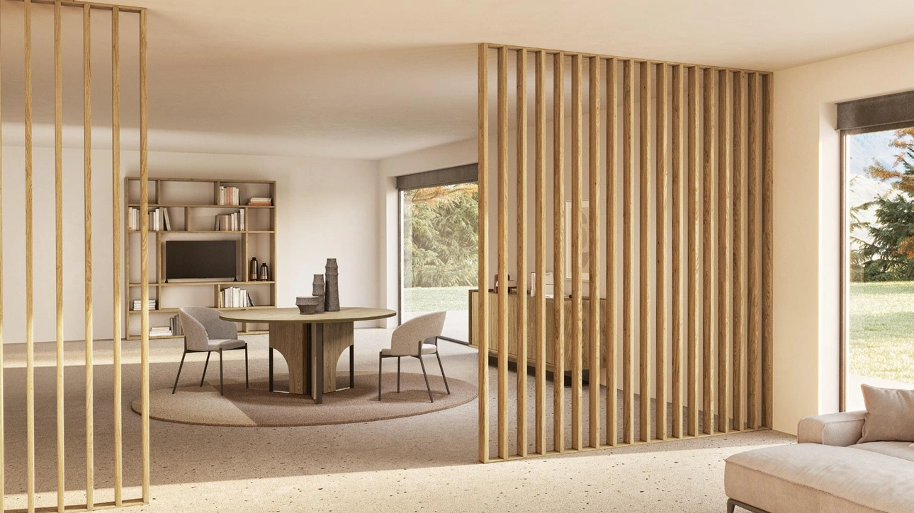 Tavolo Nexus X Rotondo di Pizzolato