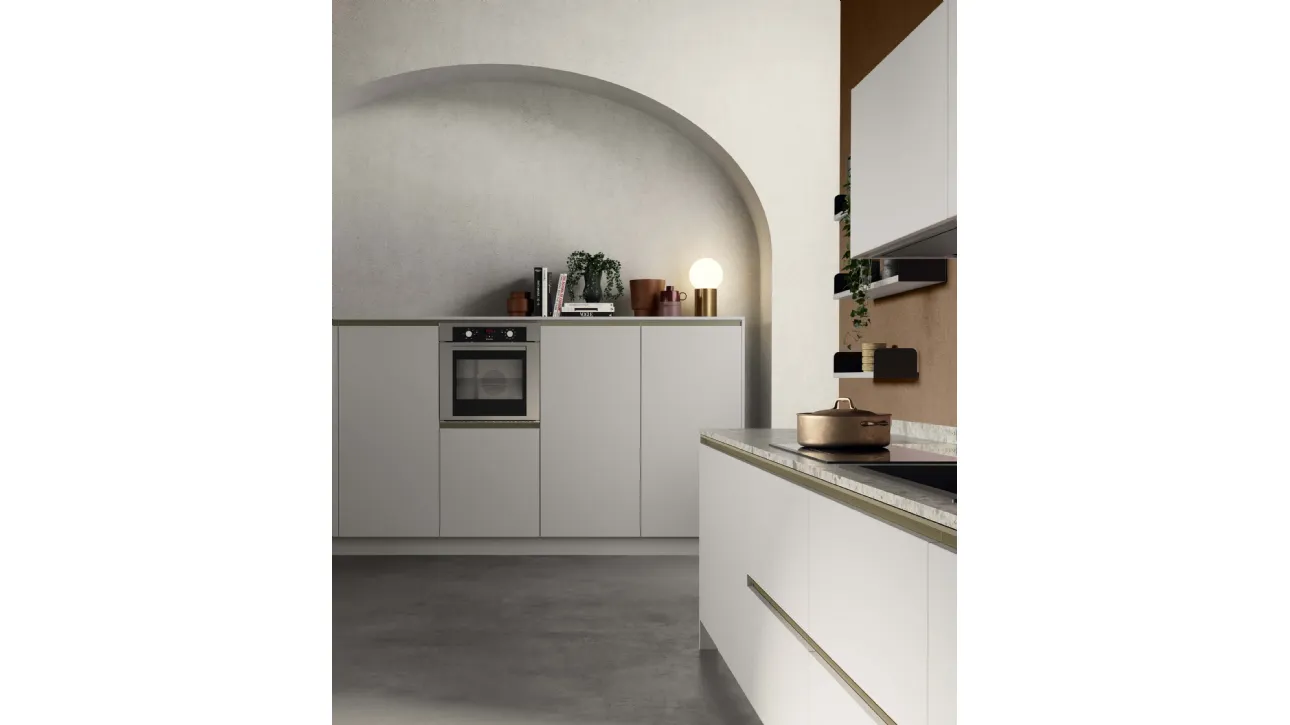 Cucina Design con isola Cloè 04 di Zecchinon Cucine