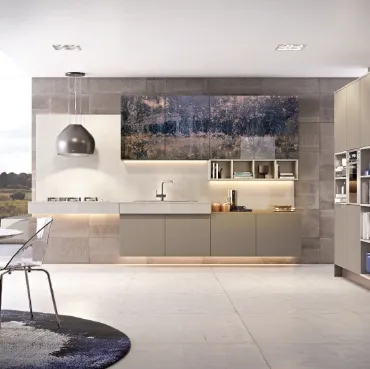 Cucina Moderna in laccato Cuka di Di Iorio