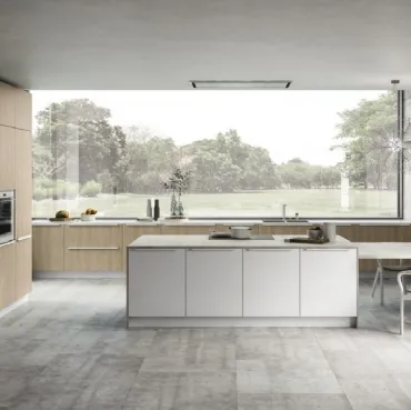 Cucina Moderna Energy comp 11 in Rovere Nordico di Lyons Cucine