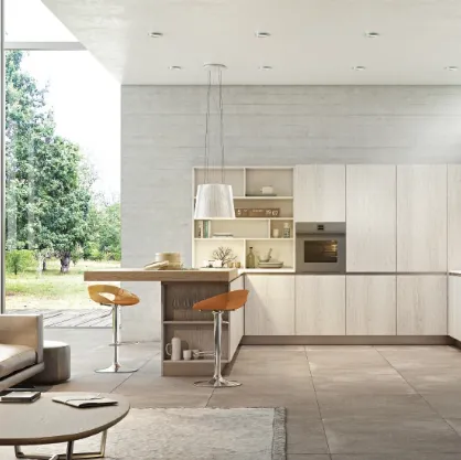 Cucina Moderna ad angolo Gliss di Di Iorio