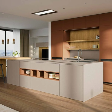 Cucina Moderna con isola MK01 di Gentili Cucine