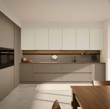 Cucina Moderna angolare laccata MK03 di Gentili Cucine