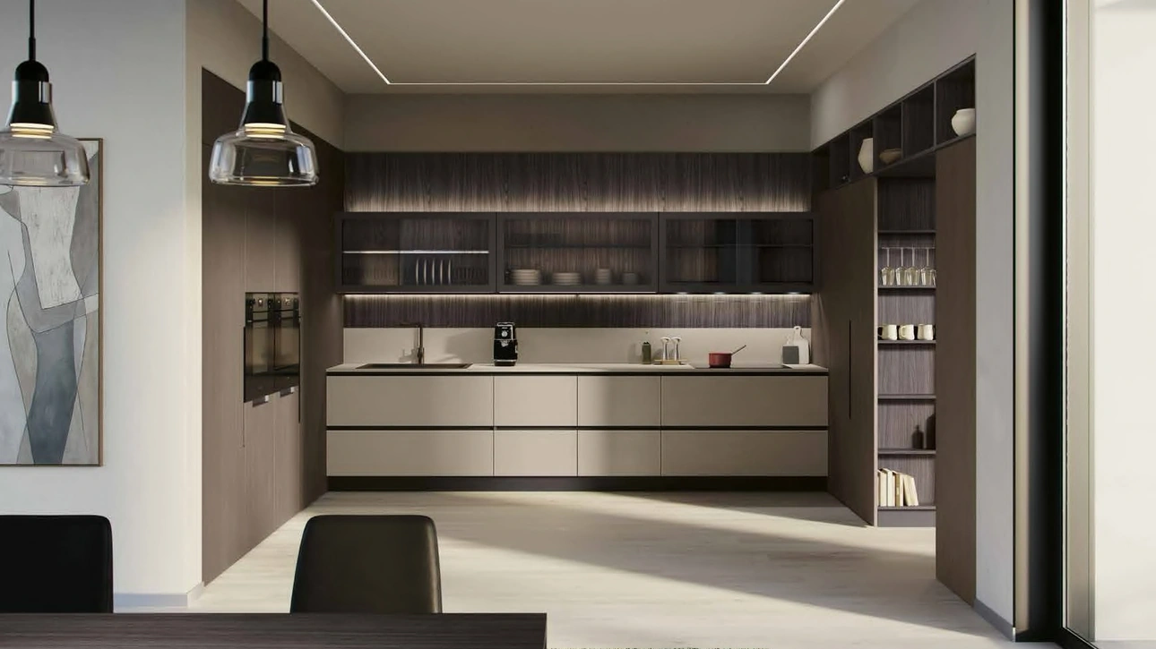 Cucina Moderna angolare MK05 di Gentili Cucine